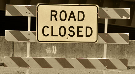 Road Closed (link back to home page)